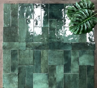 green zellige tiles Sydney Australia